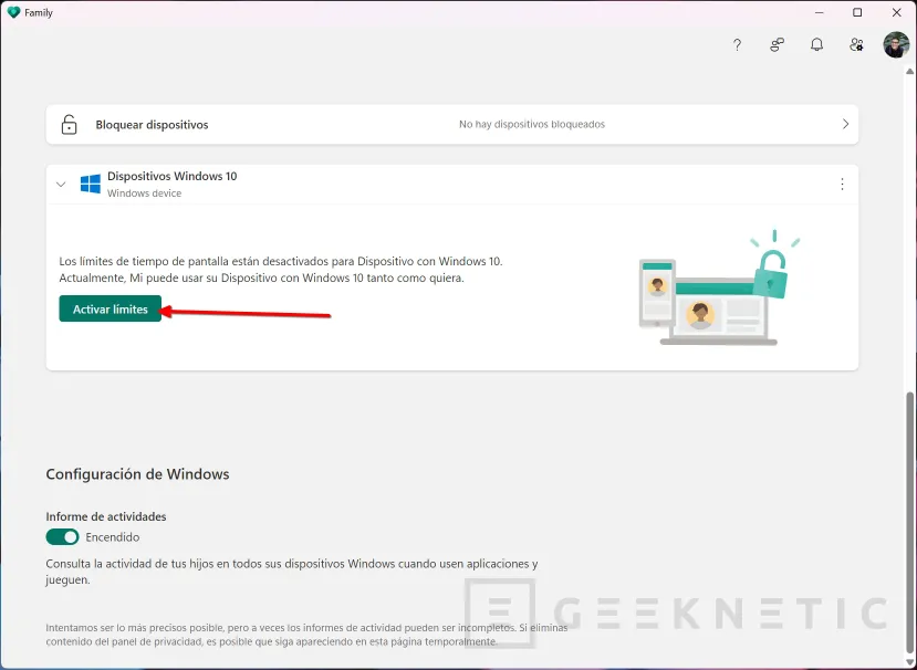 Geeknetic Control Parental en Windows 11: cómo poner límites al uso del PC para menores 11