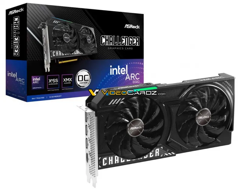 Geeknetic Filtradas las fotos de las ASRock B580 Battlemage de las series Steel Legends y Challenger 3