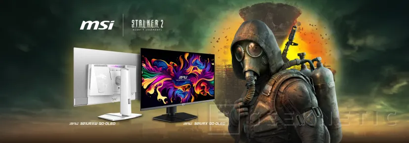 Geeknetic MSI regala S.T.A.L.K.E.R. 2 y crédito de Steam con la compra de sus monitores QD-OLED 1