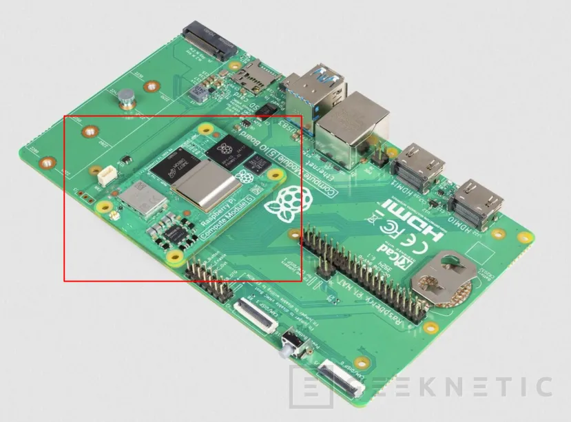 Geeknetic La Raspberry Pi  se vuelve modular con el lanzamiento del nuevo Compute Module 5 3