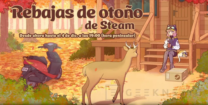 Geeknetic Llegan las rebajas de otoño de Steam, juegos con descuentos de hasta el 90% 1