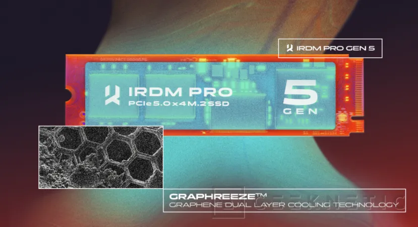 Geeknetic Los nuevos SSD GoodRam IRDM PRO Gen 5 alcanzan 12.000 MB/s 2