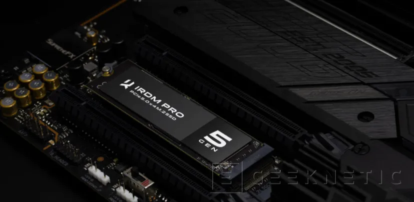 Geeknetic The new GoodRam IRDM PRO Gen 5 SSDs reach 12,000 MB/s 3