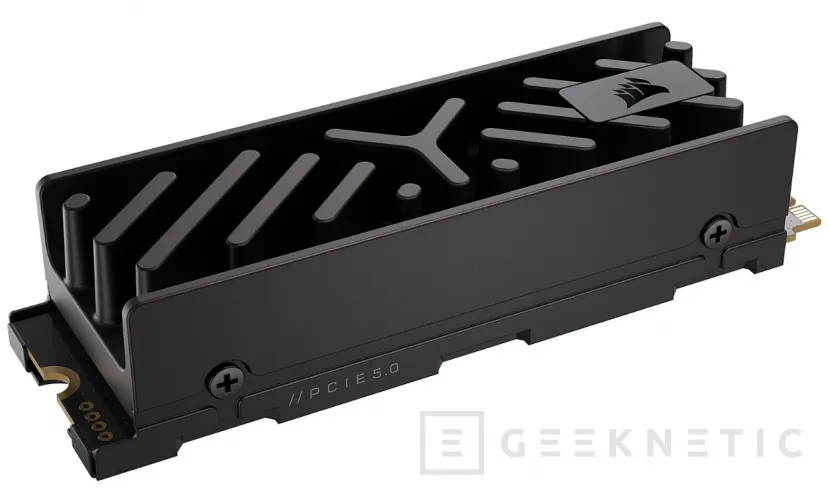 Geeknetic NVMe 2.0 y hasta 10.000 MB/s en los SSD Corsair MP700 Elite 2