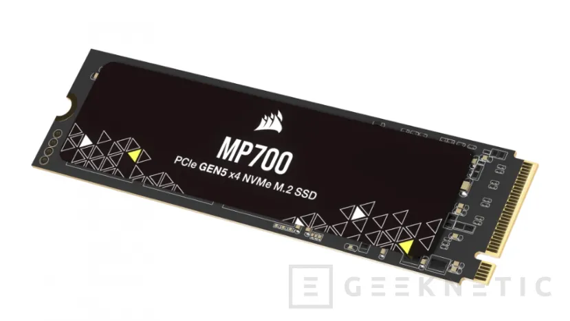 Geeknetic NVMe 2.0 y hasta 10.000 MB/s en los SSD Corsair MP700 Elite 1