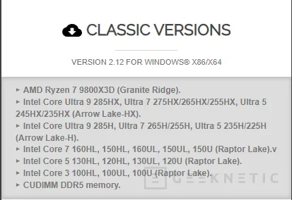 Geeknetic CPU-Z se actualiza para dar soporte al AMD Ryzen 7 9800X3D y a los Intel Core Ultra 200H y 200HX 1