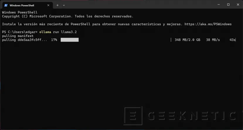Geeknetic Ollama: Cómo usar LLM de IA locales desde Windows 5