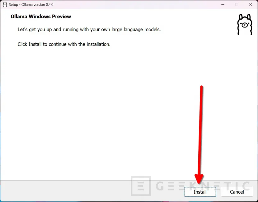 Geeknetic Ollama: Cómo usar LLM de IA locales desde Windows 3