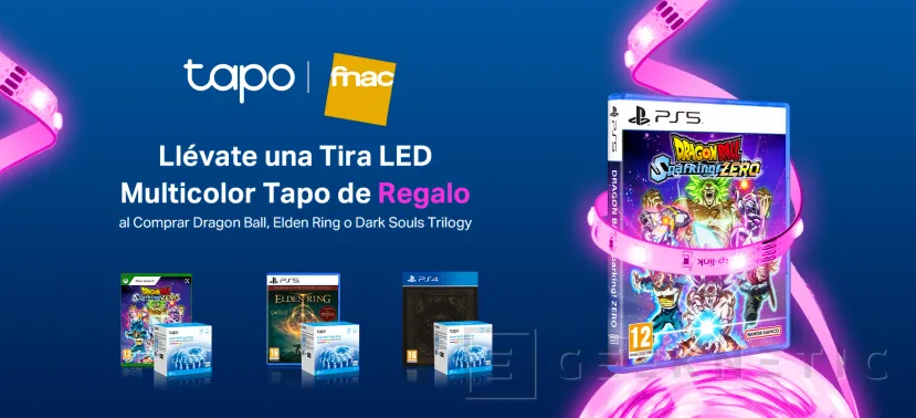 Geeknetic Llevate de regalo la tira LED Tapo L900-5 con la compra de los títulos más vendidos en FNAC 1