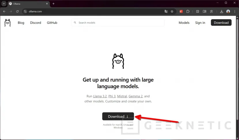 Geeknetic Ollama: Cómo usar LLM de IA locales desde Windows 1