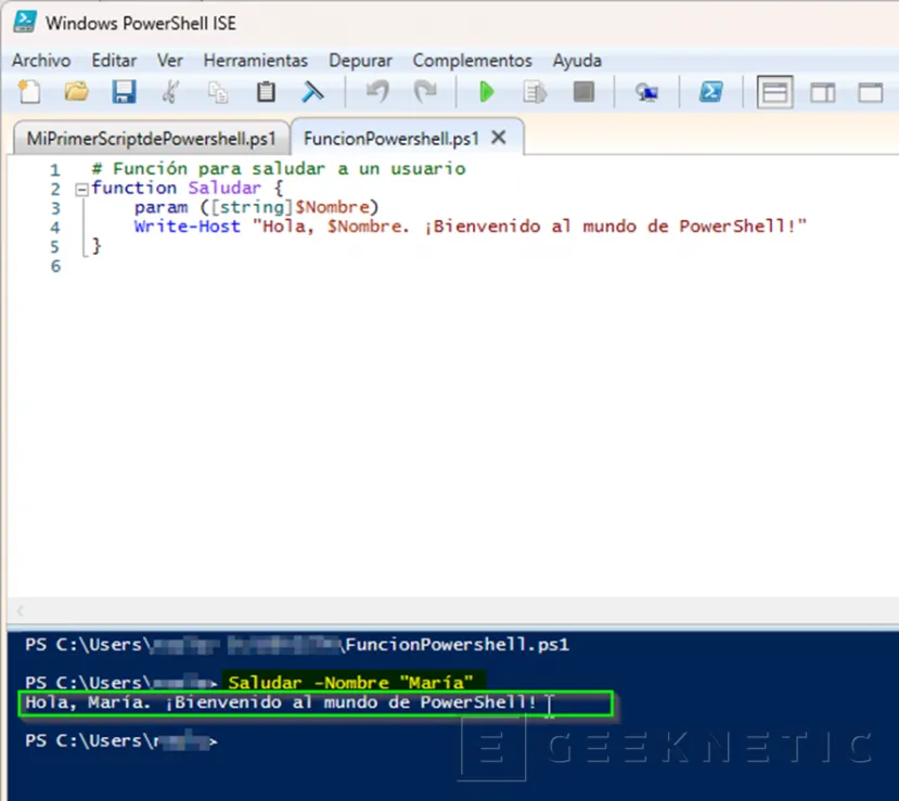 Geeknetic Cómo Crear tu Primer Script En PowerShell 10