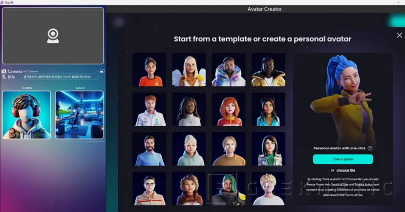 Geeknetic MSI presents DigiME, a virtual avatar software that leverages AI to interact in real time 1