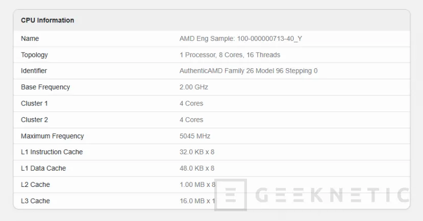 Geeknetic An Acer laptop with an AMD Kraken Point that reaches 5.05 GHz appears on Geekbench 1