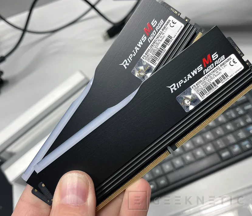 Geeknetic G.Skill Ripjaws M5 Neo RGB DDR5-6000 CL28 Review 7