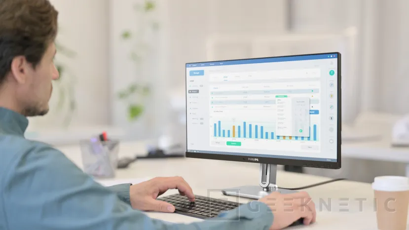 Geeknetic Nuevos monitores Philips de 24 y 27 pulgadas centrados en mejorar la eficiencia energética y reducir el consumo 3