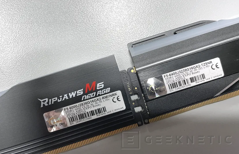 Geeknetic G.Skill Ripjaws M5 Neo RGB DDR5-6000 CL28 Review 8