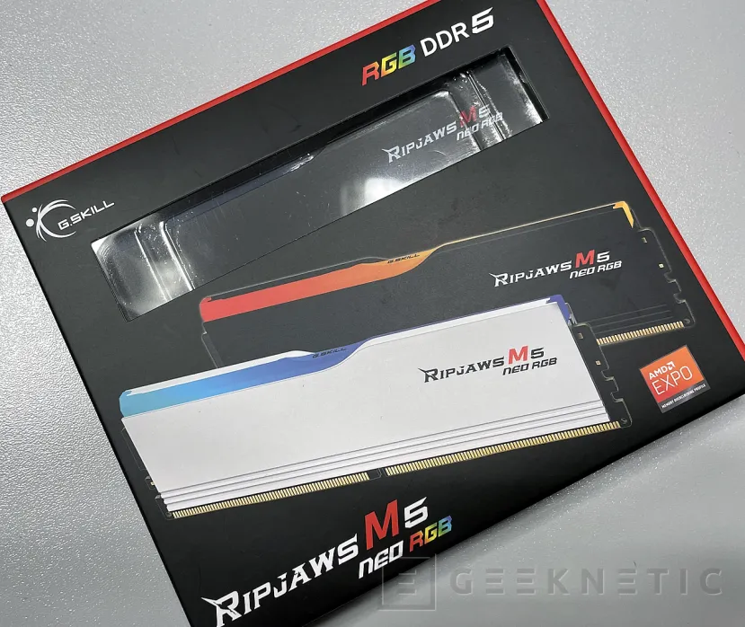 Geeknetic G.Skill Ripjaws M5 Neo RGB DDR5-6000 CL28 Review 1