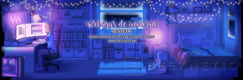 Geeknetic Llegan las Rebajas de Invierno de Steam 2024 con descuentos de hasta el 95%, ¡Juegos por menos de 2 euros! 1