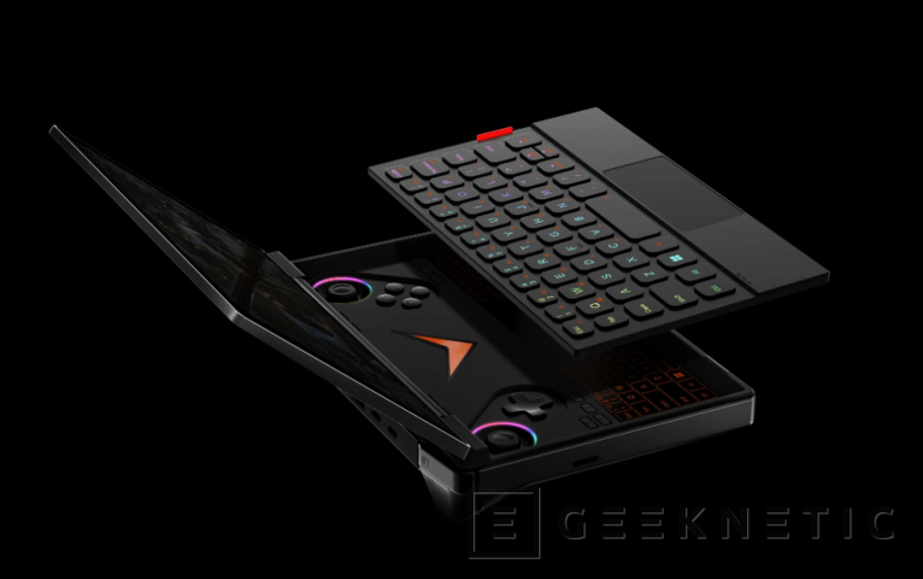Geeknetic La consola plegable OneXPlayer G1 cuenta con un AMD Ryzen AI 9 HX 370 y un teclado desmontable que esconde controles para juegos 1