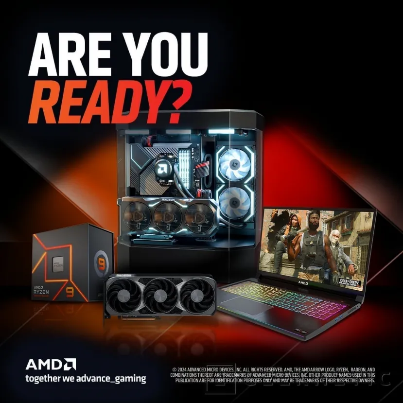 Geeknetic AMD ha publicado un anuncio en el que sale la Radeon RX 9070 XT 1