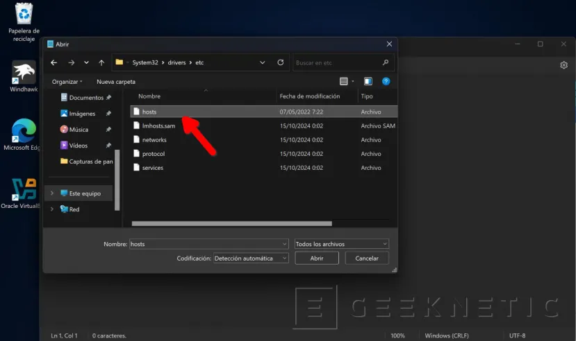 Geeknetic El archivo Host: Para qué sirve y cómo editarlo 4