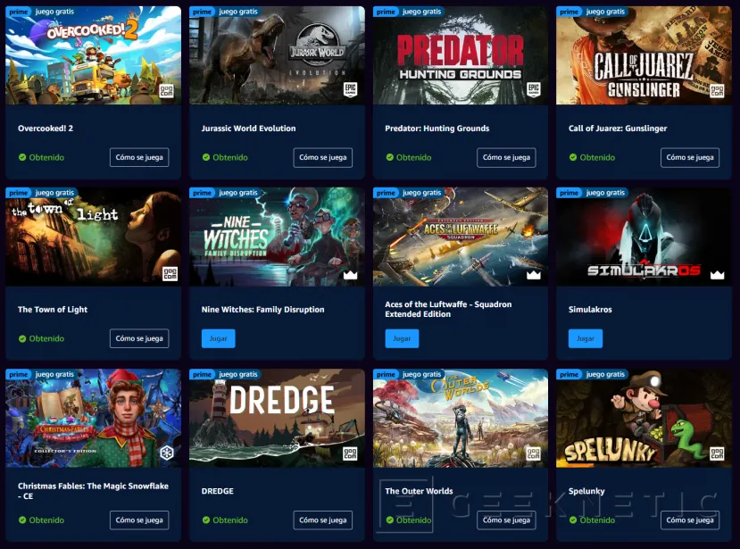 Geeknetic Baldur´s Gate, Quake II y Predator: Hunting Grounds son algunos de los juegos que puedes conseguir Gratis con Amazon Prime Gaming 1