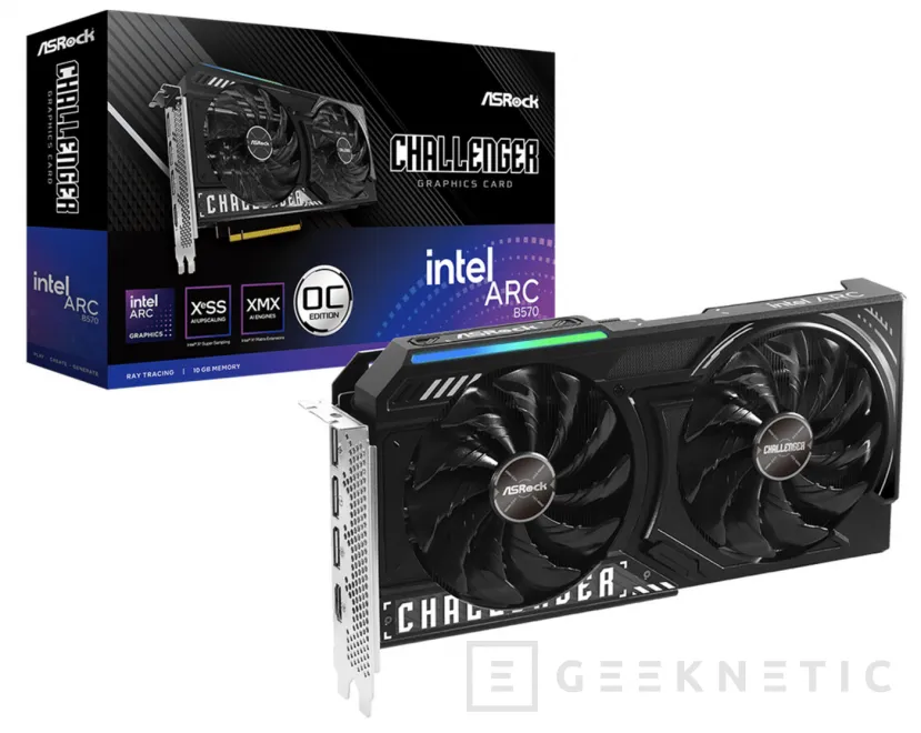 Geeknetic ASRock añade tres nuevas GPUS basadas en las Intel Arc B Series con hasta 2.800 MHz de overclock 2