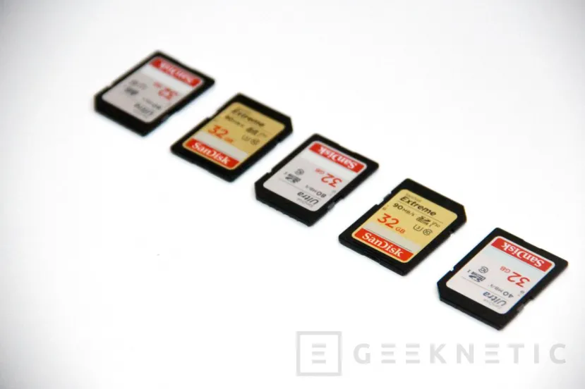 Geeknetic Tarjetas SD y microSD: Clases, tipos y velocidades 9