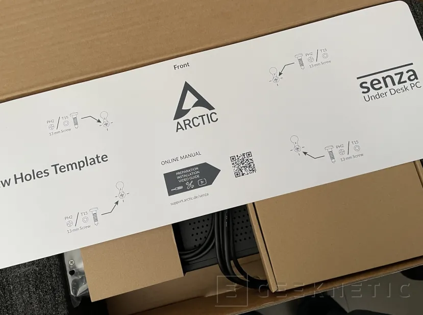 Geeknetic Arctic Senza Under Desk PC Review 15