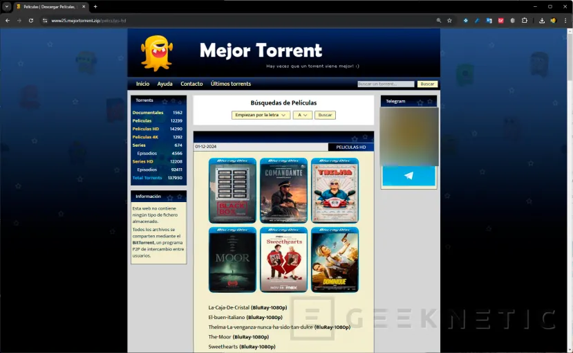 Geeknetic ¿Qué pasó con Mejortorrent, la web para descargar torrents? 1