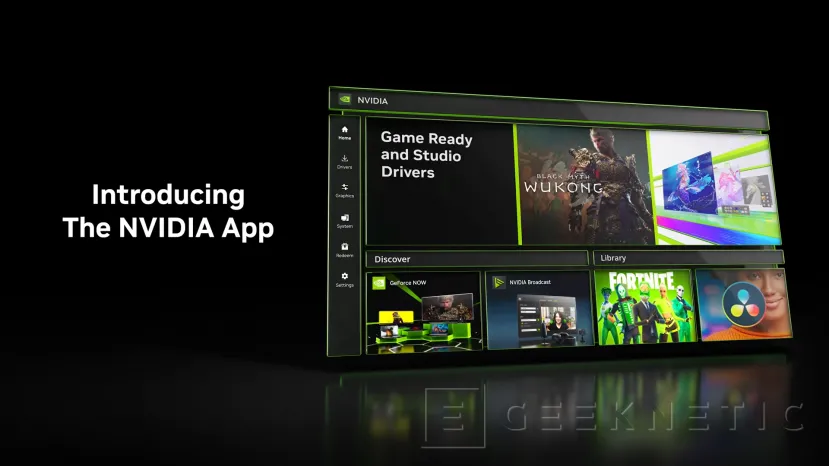 Geeknetic La última versión de los drivers de NVIDIA excluye GeForce Experience en favor de la NVIDIA App 1