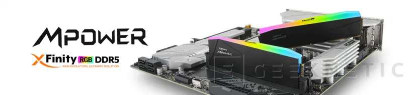 Geeknetic V-COLOR anuncia las memorias XFinity MPOWER en colaboración con MSI de hasta 48 GB y 8.400 MHz 1