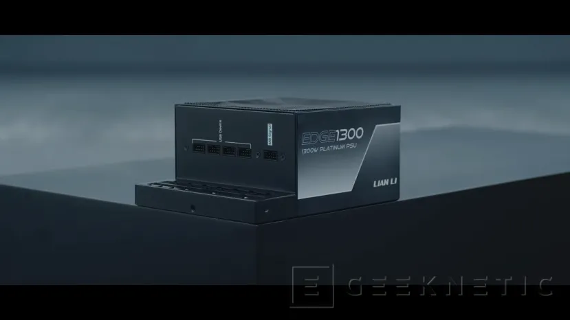 Geeknetic Lian Li presenta la fuente de alimentación EDGE 1300 con forma de L diseñada para cajas de doble cámara 3