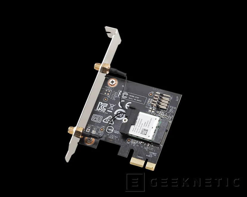 Geeknetic MSI presenta su tarjeta PCIe con WiFi 7 y Bluetooth 5.4 Herald BE NCM865 3