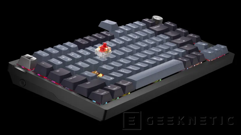 Geeknetic Nuevo teclado de CORSAIR K65 PLUS WIRELESS con interruptores MLX Red y distribución del 75% 3