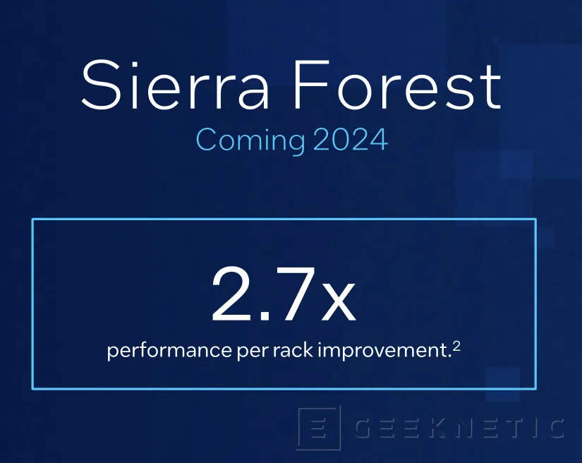 Geeknetic Intel Sierra Forest aumentará 2,7 veces el rendimiento por rack en infraestructuras 5G 1