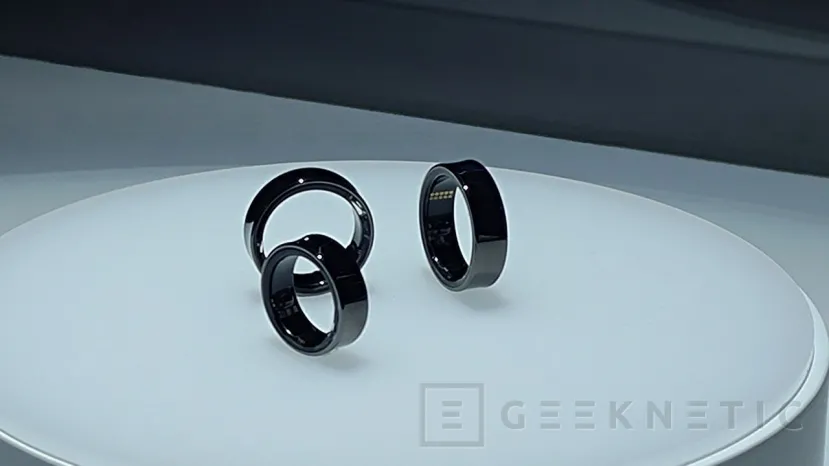 Geeknetic Samsung ha mostrado el Galaxy Ring en el MWC 24 aunque no se ha visto su funcionamiento 1
