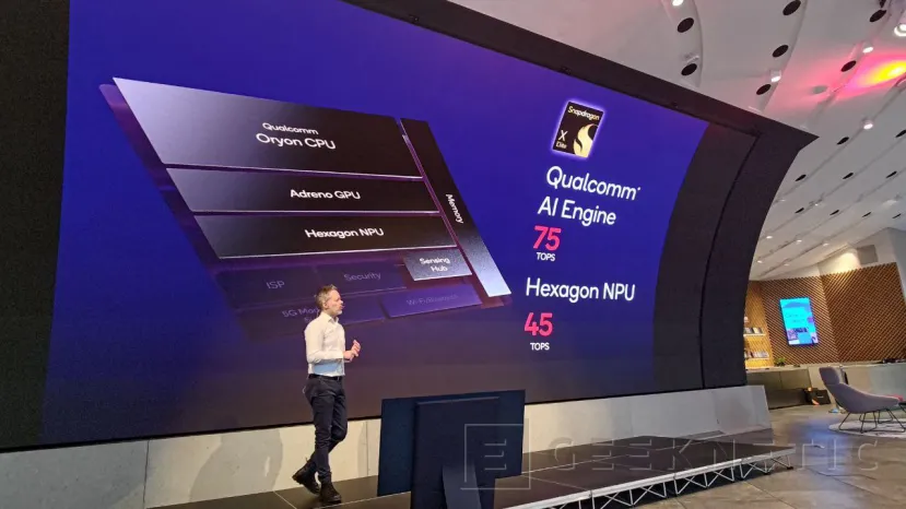 Geeknetic Qualcomm muestra a Whisper de Chat GPT, Llama 2 y Stable Difusion en el Snapdragon X Elite sin conexión a internet 2