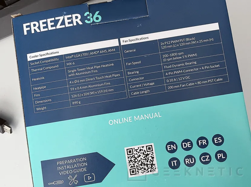 Geeknetic Arctic Freezer A36 Review 2