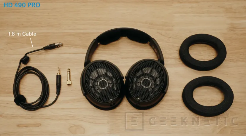 Geeknetic Nuevos auriculares Sennheiser HD 490 PRO para producción y mezcla profesional de audio 1