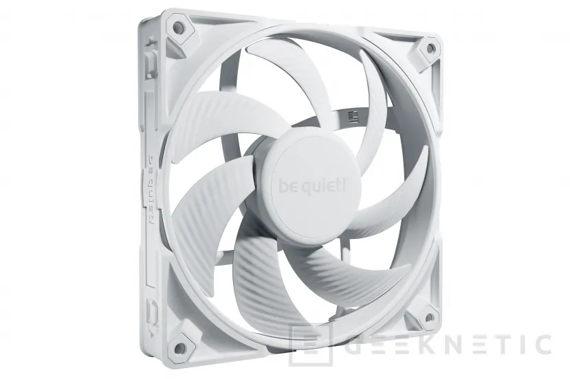 Geeknetic Be Quiet ha lanzado los ventiladores Silent Wings 4 y Silent Wings Pro 4 en color blanco 3