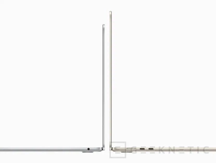 Geeknetic Apple ha lanzado nuevos MacBook Air con M3, un diseño idéntico a excepción de pequeños cambios en su hardware 4