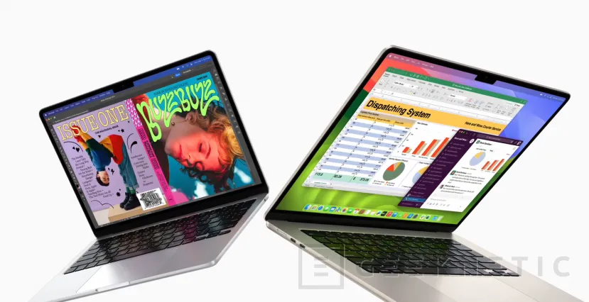 Geeknetic Apple ha lanzado nuevos MacBook Air con M3, un diseño idéntico a excepción de pequeños cambios en su hardware 2
