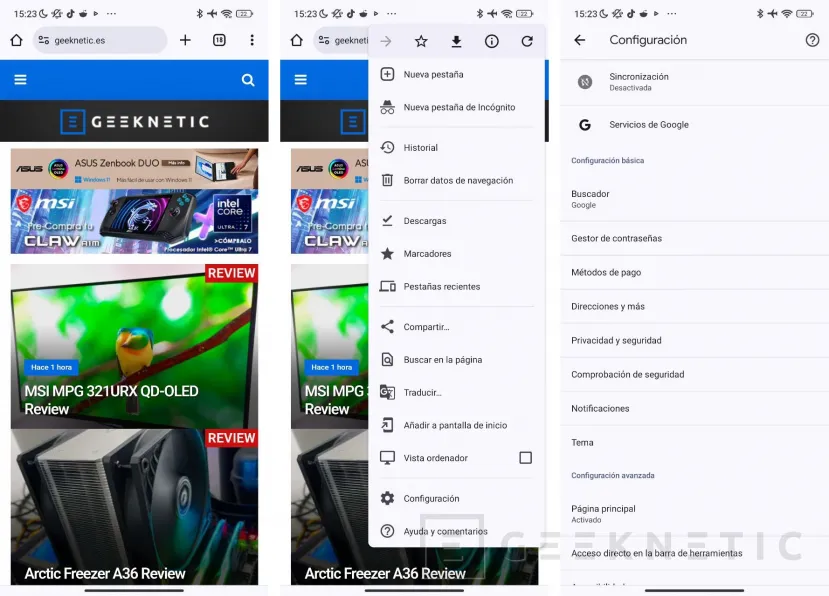 Geeknetic Los 6 mejores navegadores para Android 1