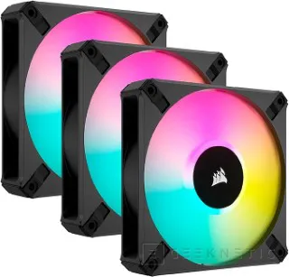 Geeknetic Los mejores precios Hoy en Amazon: Kit 3 ventiladores Corsair iCUE SP120 RGB ELITE por 54,90 euros, fuentes de alimentación, RAM y más 2