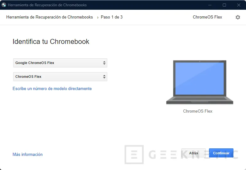 Geeknetic Cómo instalar ChromeOS Flex en tu PC antiguo para darle una nueva vida 5