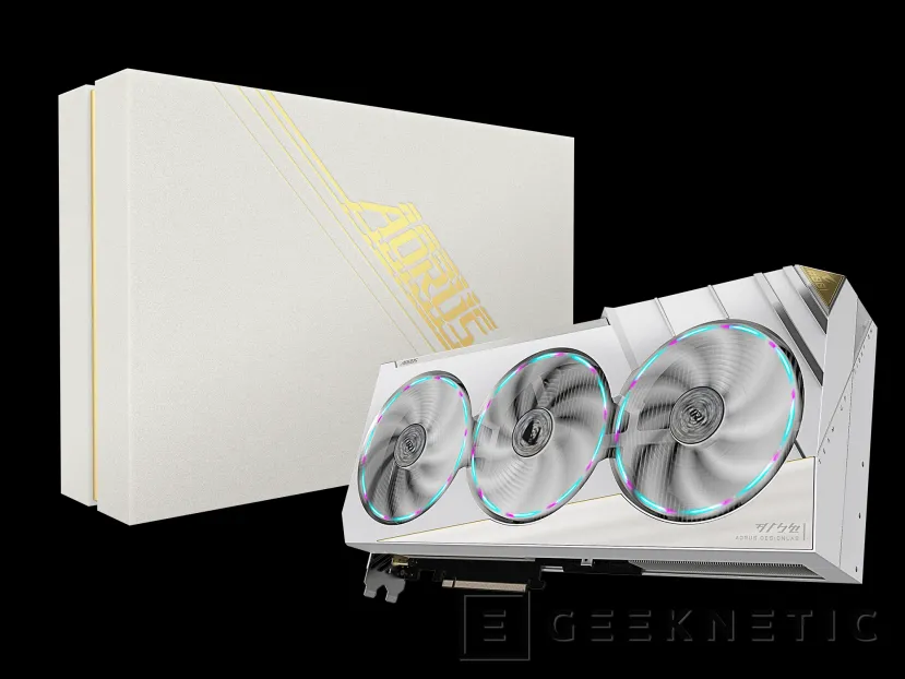 Geeknetic AORUS presenta la serie limitada en blanco EXTREME ICE con una RTX 4080 SUPER y una placa con chipset Z790 3