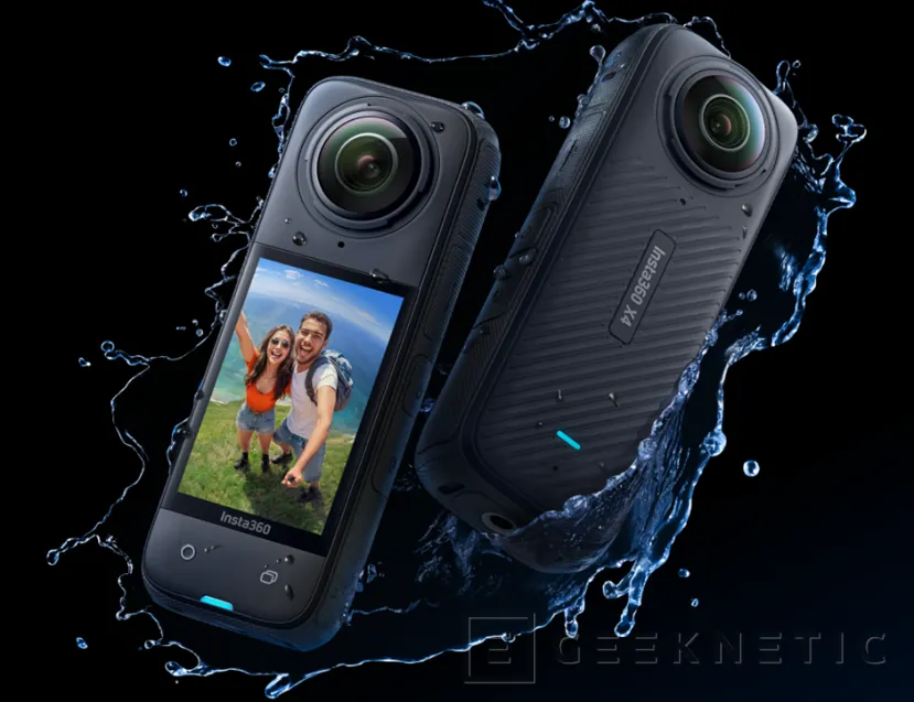 Geeknetic La nueva cámara deportiva Insta360 X4 llega con grabación 8K para vídeos 360º 1
