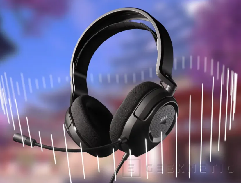 Geeknetic Nuevos auriculares Corsair HS35 Surround V2 con Dolby Audio 7.1 1