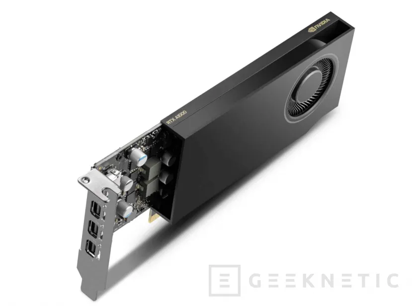 Geeknetic NVIDIA anuncia sus RTX A400 y A1000 con arquitectura Ampere para Workstations y un TDP de solo 50 W 2